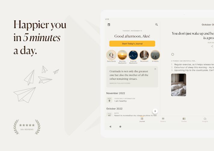 5 Minute Journal: Self-Care  Screenshot 9