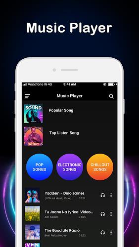 Online Music Player  Screenshot 1