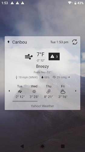 Digital Clock & Weather Widget  Screenshot 5