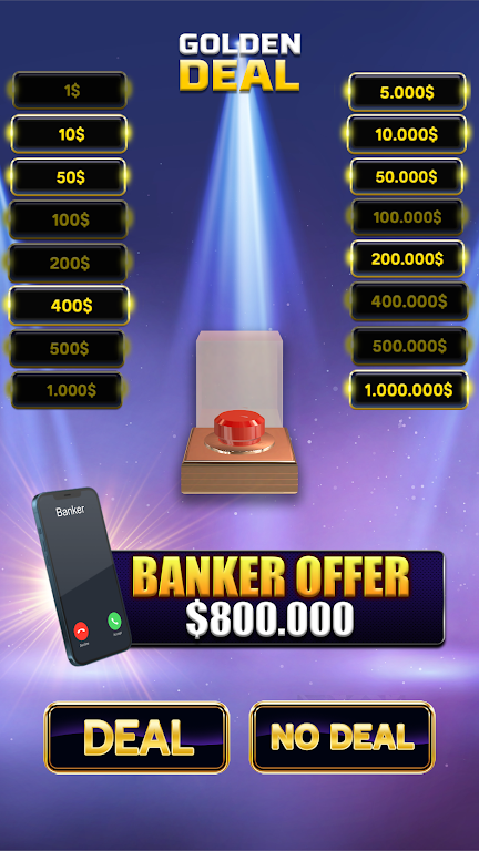 Million Golden Deal Game  Screenshot 2