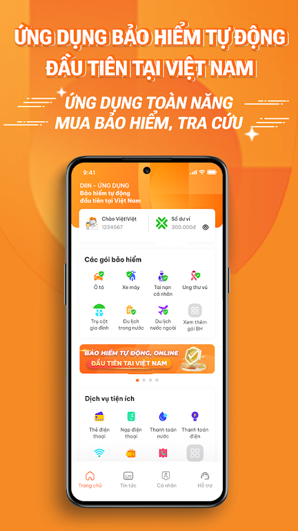 DIIN - Bảo hiểm 24/7  Screenshot 1