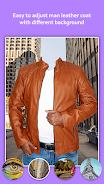 Man Leather Coat Photo Editor  Screenshot 4