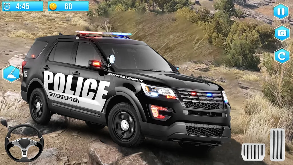 American Police Jeep Driving  Screenshot 1