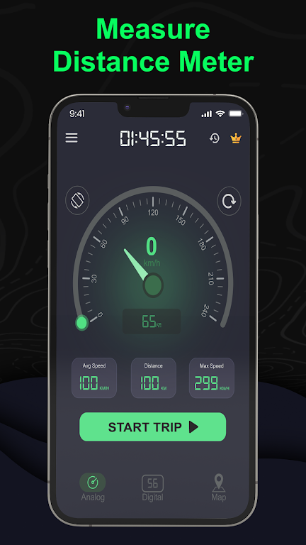 Odometer: GPS Speedometer App  Screenshot 3