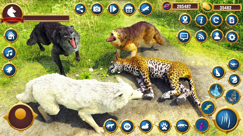 Virtual Wild Wolf Family Sim  Screenshot 4