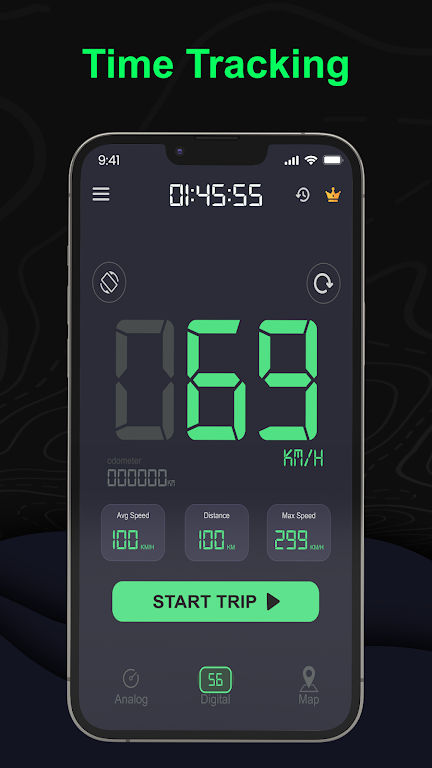 Odometer: GPS Speedometer App  Screenshot 4