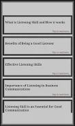 Listening Skills  Screenshot 3