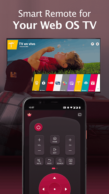 Remote for LG ThinG TV & webOS mod  Screenshot 1