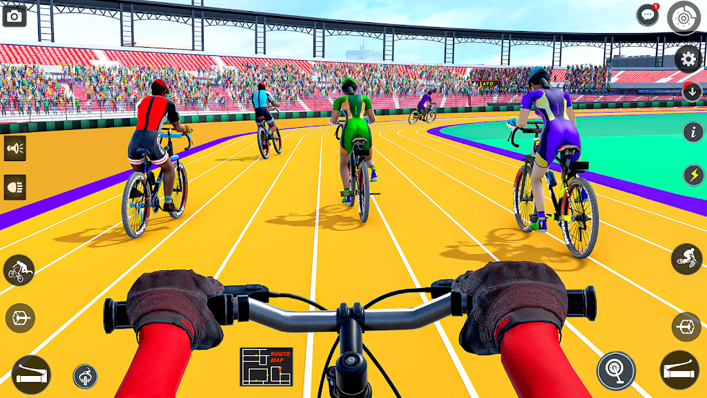 BMX Cycle Race 3d Cycle Games  Screenshot 1