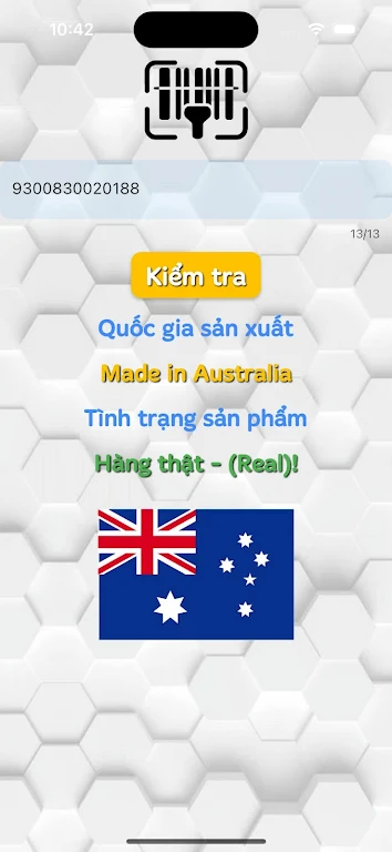 Kiểm tra mã vạch và QR Code  Screenshot 2