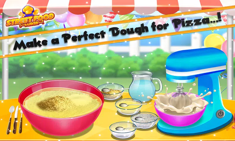 Street Food Pizza Cooking Game  Screenshot 3