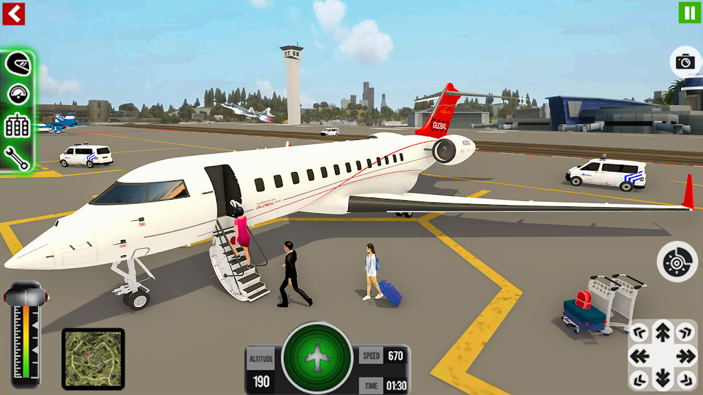 Flight Simulator Pilot Games  Screenshot 1