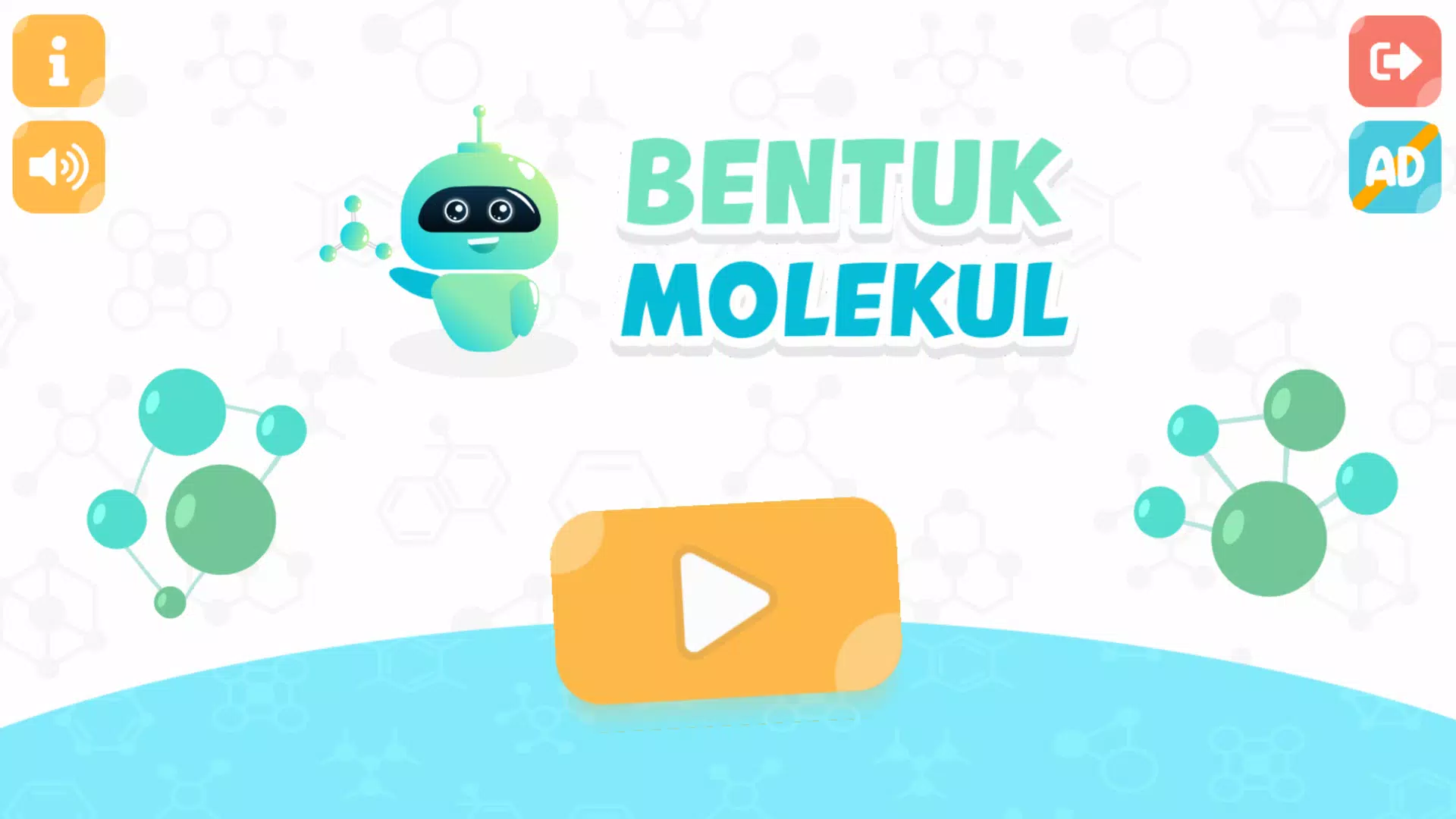 Bentuk Molekul 3D Simulasi  Screenshot 1