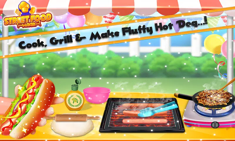 Street Food Pizza Cooking Game  Screenshot 4