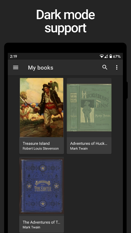 Lithium EPUB Reader  Screenshot 4