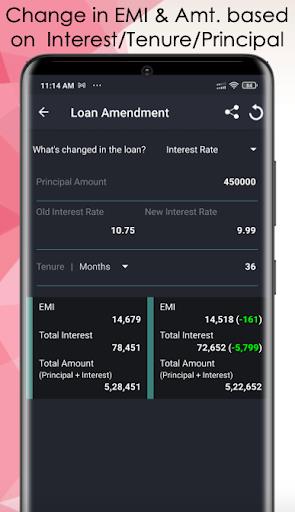 Loan/Mortgage EMI Calculator  Screenshot 3