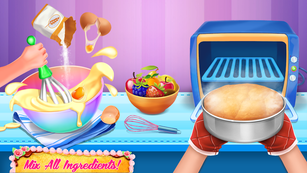 Fancy Cake Maker: Cooking Game  Screenshot 1