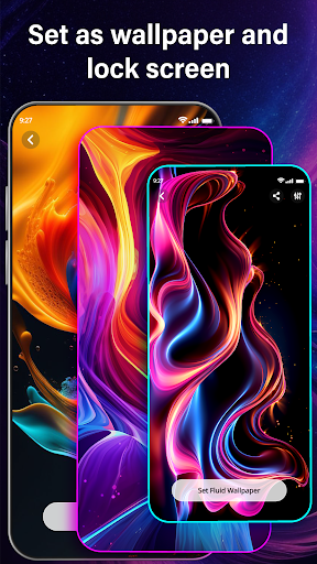 Magic Fluid Live Wallpaper  Screenshot 2