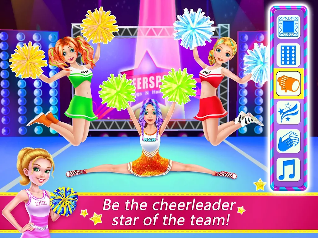 Cheerleader Games Girl Dance  Screenshot 2