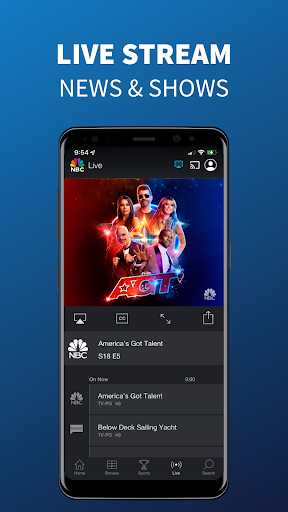 The NBC App  Screenshot 1