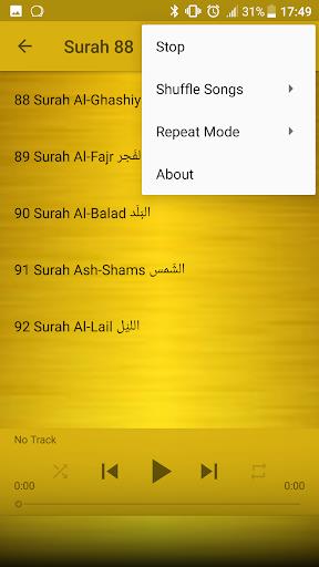 Mishary Rashed Alafasy Quran  Screenshot 3