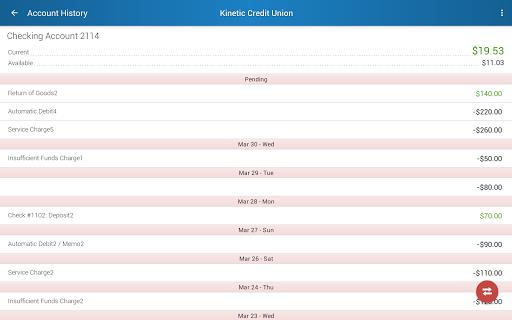 Kinetic Credit Union (AL-GA)  Screenshot 4