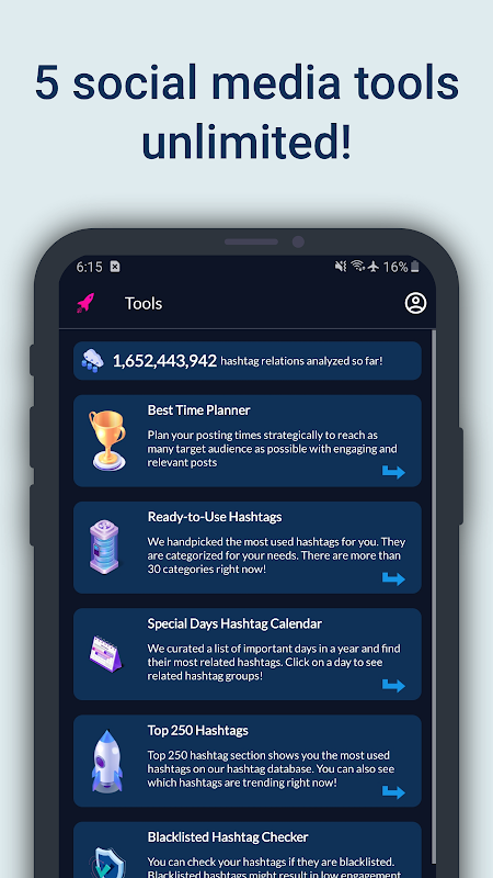 Hashtags AI: Follower Booster  Screenshot 3