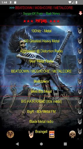 Heavy Metal & Rock Music Radio  Screenshot 1