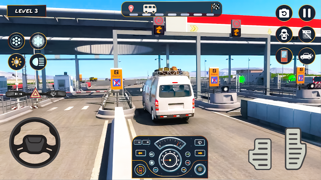 Van Simulator Dubai Van Games  Screenshot 4