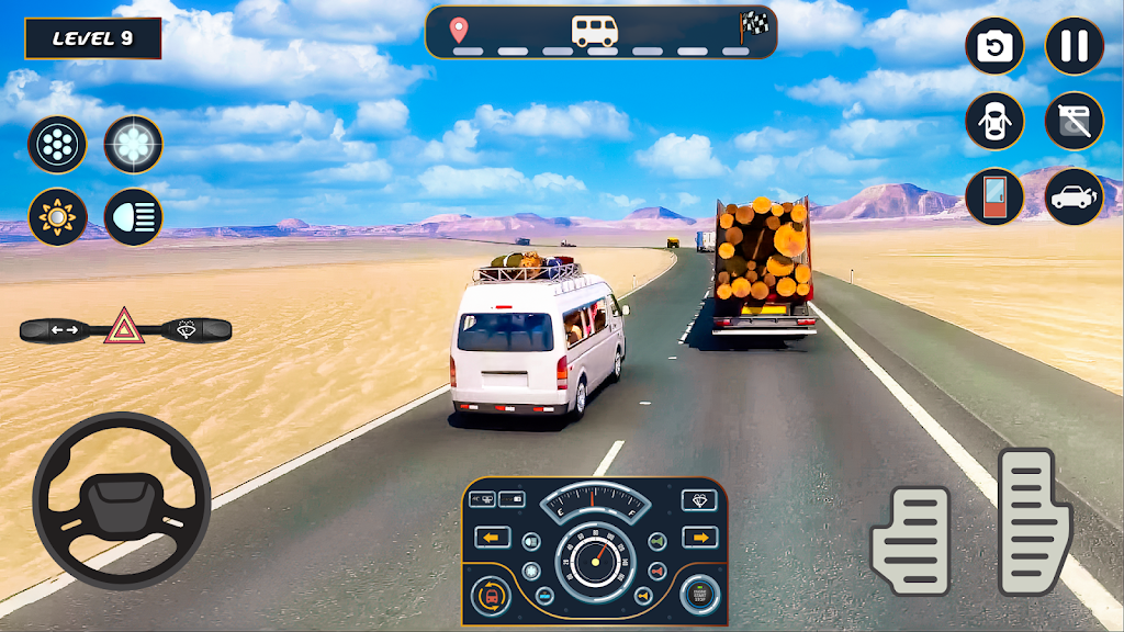 Van Simulator Dubai Van Games  Screenshot 3