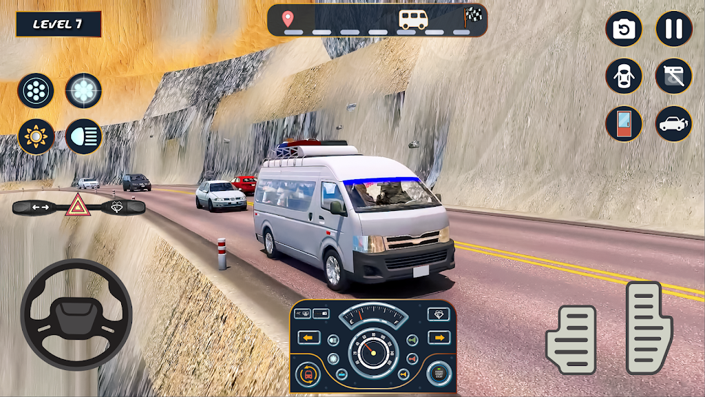 Van Simulator Dubai Van Games  Screenshot 2