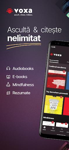 Voxa - Audiobooks & E-books  Screenshot 1