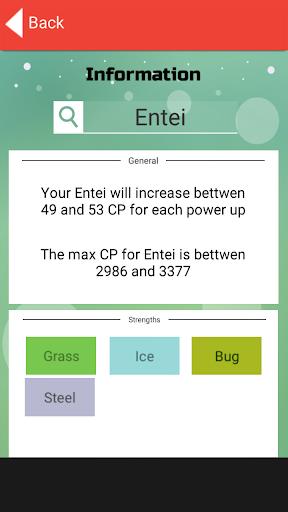 IV Calculator for Pokemon GO  Screenshot 2