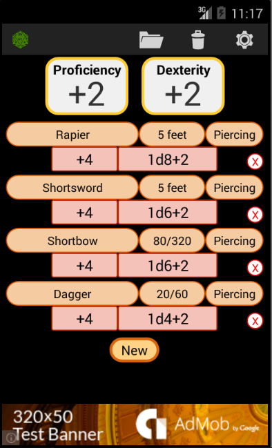 Fifth Edition Character Sheet  Screenshot 3