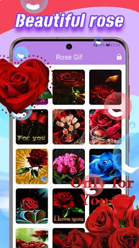 Love Birthday Emoji GIF & Rose Stikers  Screenshot 4