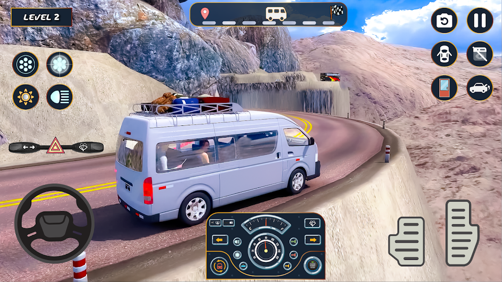 Van Simulator Dubai Van Games  Screenshot 1