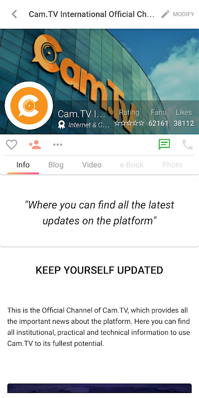 Cam.TV  Screenshot 3