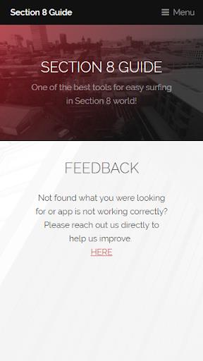 Section 8 Guide  Screenshot 1
