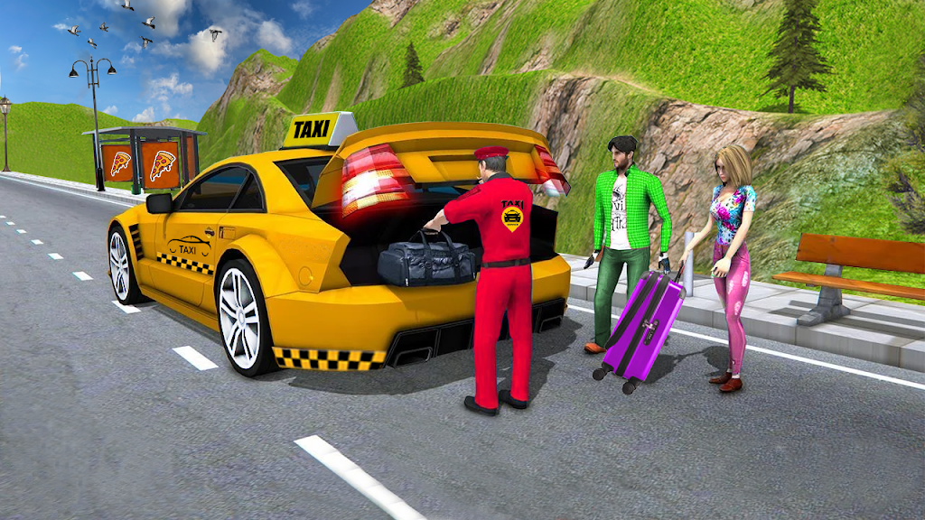 Taxi Games Driving Car Game 3D  Screenshot 4