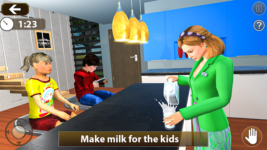 Family Simulator Baby Games 3D  Screenshot 1