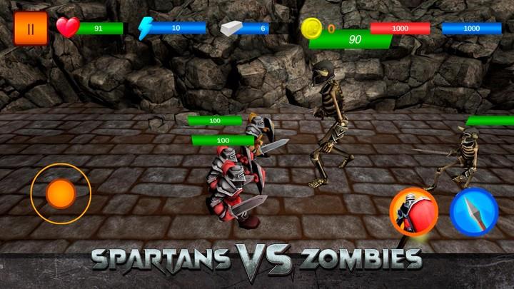 Spartans vs Zombies: Defense  Screenshot 5