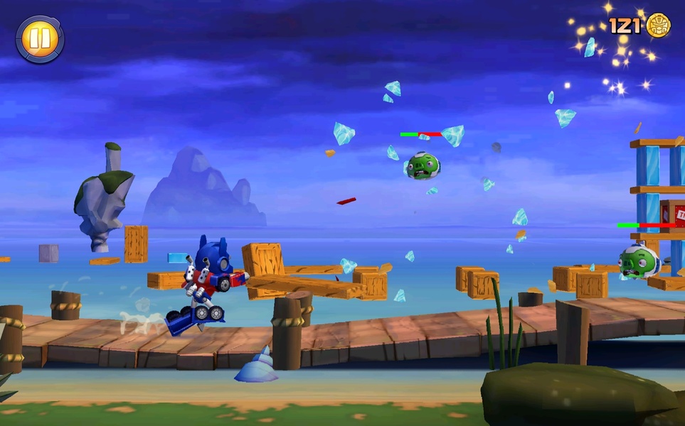 Angry Birds Transformers  Screenshot 2