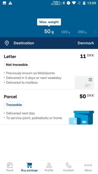 PostNord  Screenshot 7