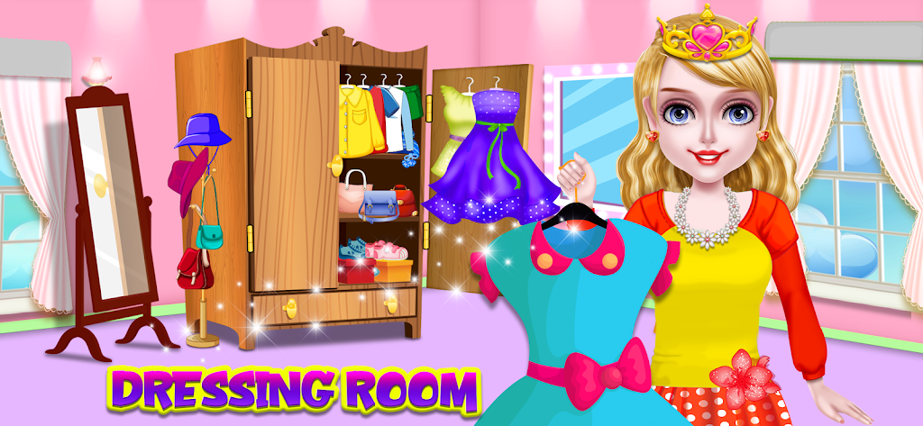 Doll House Cleanup Design Game  Screenshot 4