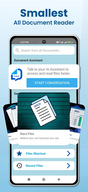 All Document Reader : Docx PDF  Screenshot 1