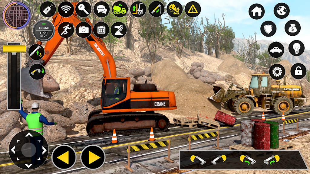 Construction Excavator Game 3D  Screenshot 4