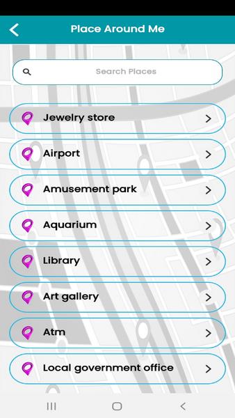 Location Tracker & Around me  Screenshot 4