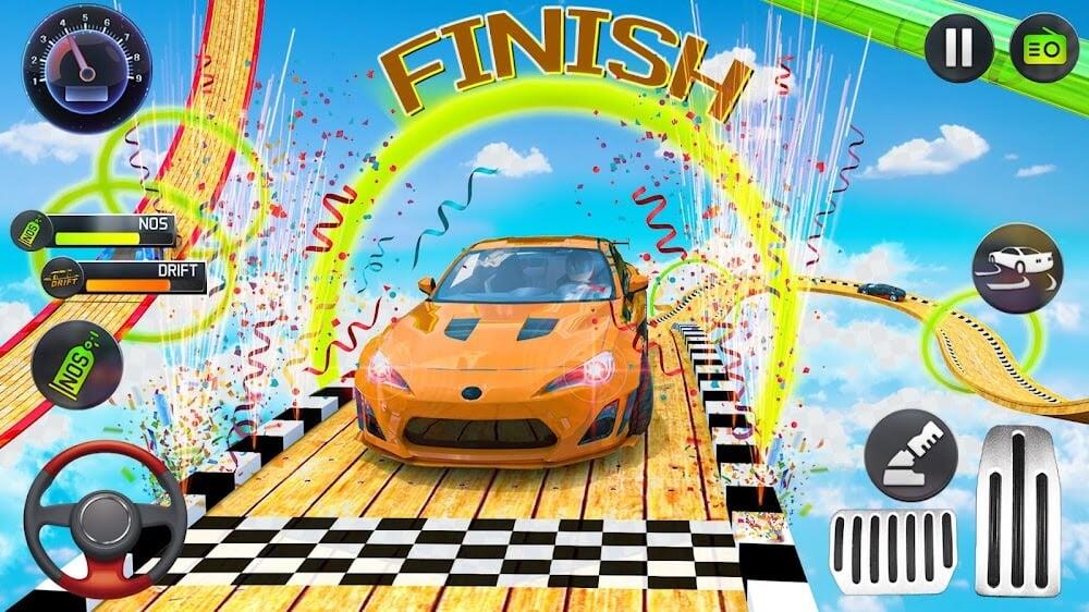 Mega Ramp Car Stunts Race  Screenshot 4