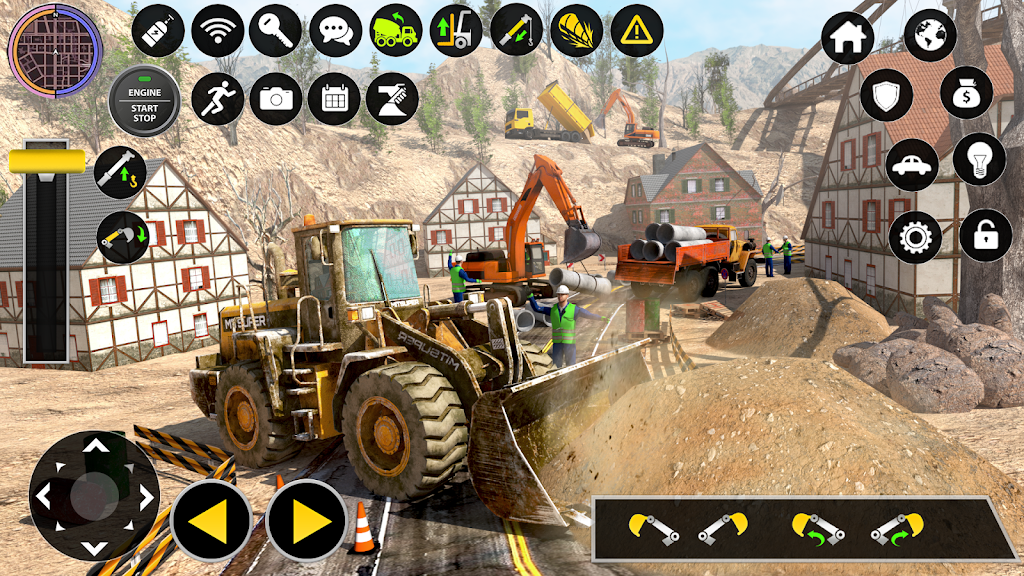 Construction Excavator Game 3D  Screenshot 3