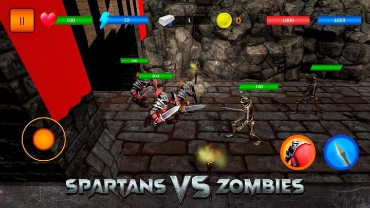 Spartans vs Zombies: Defense  Screenshot 4